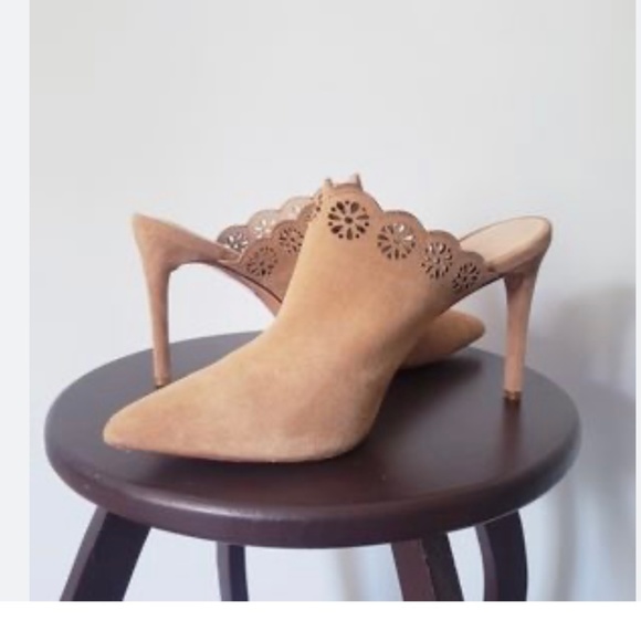 Rachel Zoe Greysen camel coloured mules. size 7.5 - Picture 9 of 9